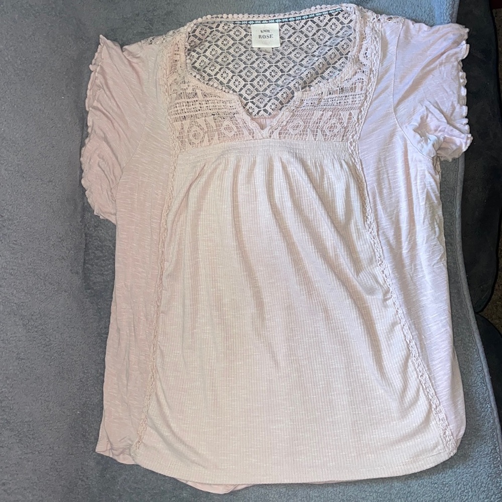 Knox Rose light pink dress shirt